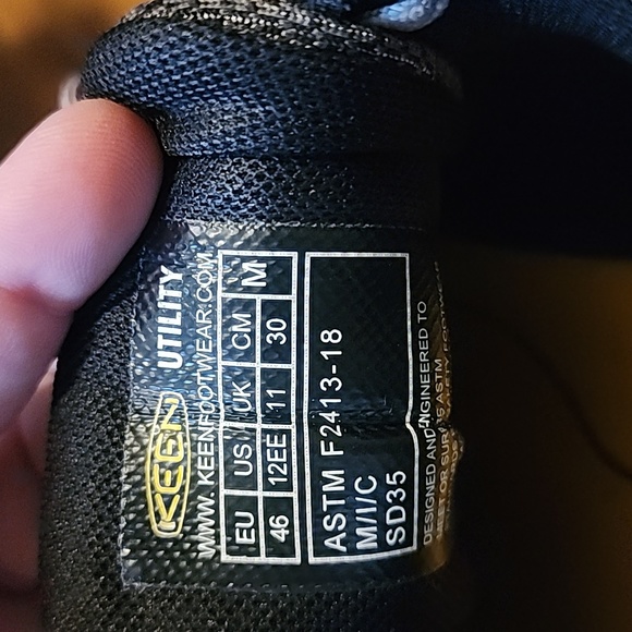 Keen Steal Toes size 12EE - Picture 3 of 5